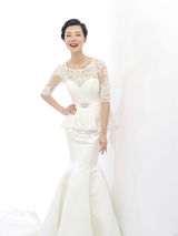 组图：车晓变身甜美新娘 浪漫演绎婚纱大片