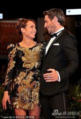 高清图：《激情》首映礼 克里斯蒂安娜优雅扮女神