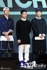 组图：BigBang大声刘仁娜助阵YG选秀节目