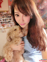 组图：陈冠希旧爱晒私房照 与整容前判若两人