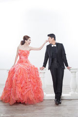 组图：林湘萍田恩沛结婚 二人唯美婚纱照曝光