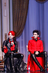 组图：JYJ金俊秀主演音乐剧 红发鬼魅