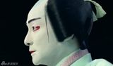 组图：片冈爱之助歌舞伎浓妆 代言化妆品