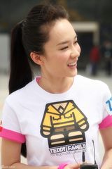 高清图：霍思燕任浦东旅游大使  带“海宝”逛世博