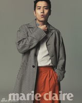 组图：韩星朱相旭个性写真变身帅气时尚男