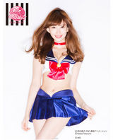 组图：小嶋阳菜代言美少女战士内衣妩媚诱惑