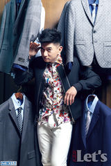 组图：吴奇隆拍封面大片爱上英伦趣味