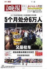 组图：郭美美赌球被抓登各大报纸头条