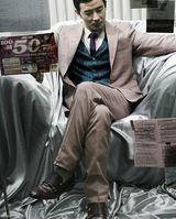 高清：罗晋红衣写真献礼戛纳 成受期待中国面孔