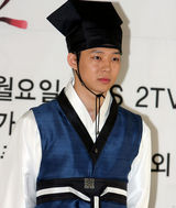 高清图：朴有天等出席《成均馆绯闻》公开拍摄