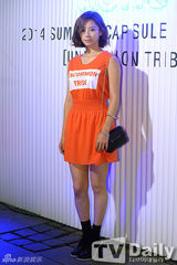 组图：少时秀英蔡贞安等出席活动 秀各色时尚