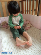 组图：“黄豆芽”萌照走红 黄豆豆成中国好岳父