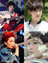 组图：那些年走中性风的选秀歌手你还认识吗？