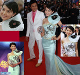 组图：霓裳轻舞东方美 戛纳红毯上的中国女星