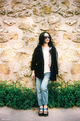 组图：恋爱中的宝贝！周迅透视装写真甜又美