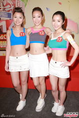 组图：落选港姐曾子凌夺奖 卫志豪觉纹身是艺术