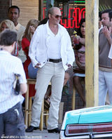 组图：男神自毁根本停不下来 德普秃顶缺牙拍片