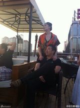 组图：刘翔妻子葛天与前男友旧照曝光 亲密拥吻