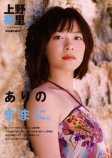 组图：彩虹女神上野树里泳装写真侧脸似王菲