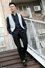 组图：万思维夏日街拍  英伦风清爽绅士