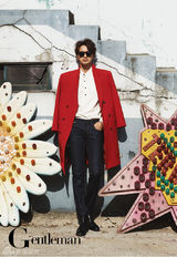 组图：韩星李阵郁(李真旭)西装写真 变不羁摩登硬汉