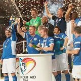 组图：慈善足球赛众星云集 X教授与鹰眼组队