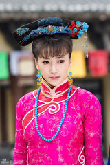 组图：《金钗谍影》陈紫函清宫造型惹人爱