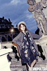 组图：李孝利拍时尚写真 秀朋克性感百变魅力