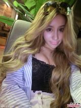 组图：范冰冰艺校校花高彩琪自拍 自称头号校花