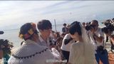 组图:李承铉海岛求婚戚薇办浪漫婚礼