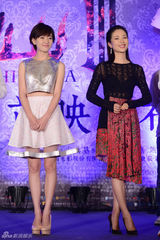 组图：《笔仙3》江一燕与小孩互动母性大发