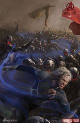 组图：《复联2》首曝海报 全员血战奥创军团