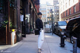 组图：刘力扬最新街拍花絮照 纽约街头寻找时尚