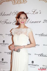 组图：邝美云陈法蓉等出席晚宴  女星抛胸斗艳