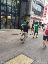 组图：中国《跑男》赴韩 邓超Angelababy林更新被围观