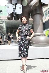 组图：杨千嬅望栽培儿子学艺术 拒评王全安嫖妓