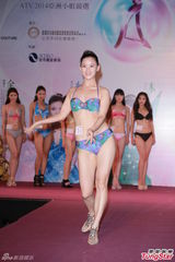 组图：亚洲小姐深圳泳装海选 演绎青春性感