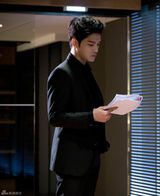 组图：JYJ金在中完美西装照 似霸道总裁