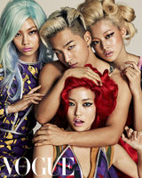 组图：BIGBANG太阳写真 半身赤裸美女簇拥