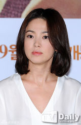 组图：《忐忑人生》宋慧乔姜栋元(姜东元)低调宣传新片