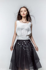 组图：陈一玲初秋时尚写真曝光 展现独特气质