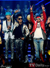 组图：《M Countdown》现场公开 BigBang蝉联冠军