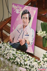 组图：台艺人徐风追思会 好友张菲余天现身致意