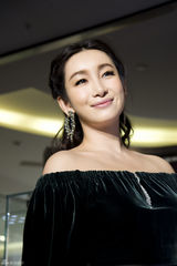 组图：秦海璐典雅亮相 获定制款婚戒疑好事将近