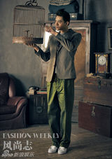 幻灯图集：李学庆玩穿越 国际大牌混搭经典国货