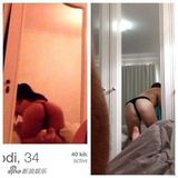 组图：外国神烦大叔模仿女孩 丰胸丁字裤齐上阵