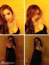 组图：潘石屹儿媳生活照曝光 上围丰满身材姣好