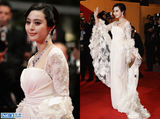 组图：霓裳轻舞东方美 戛纳红毯上的中国女星
