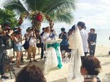 组图:李承铉海岛求婚戚薇办浪漫婚礼