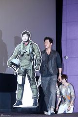 高清组图：Rain新片《重返基地》举行媒体首映式